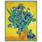 Impressionist Van Gogh's Vase of Irises Counted Cross Stitch Chart Pattern